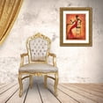 thumbnail image 3 of Johanna 25x32 Gold Ornate Wood Framed with Double Matting Museum Art Print Titled - Rendez-vous I, 3 of 4