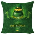 thumbnail image 2 of Jusqu'à 65 % de Réduction SMihono Coussin de Maison pour la Saint-Patrick Taie d'Oreiller Survécue, 2 of 2