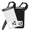 thumbnail image 1 of Funda para teléfono Foweroty, impermeable y flotante de 7 pulgadas con cordón, 1 of 7