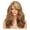 Brown, variant on Beauty Under $15 Blonde Wigs Wavy Curly Long Heat Fiber Costume Party Wigs For Women Gold-A