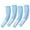 Light blue, variant on Breathable Quick Dry Arm Sleeves Reflective Design Sun Protections Arm Cover