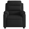 thumbnail image 5 of vidaXL Fauteuil Inclinable de Massage en Tissu Noir, 5 of 5
