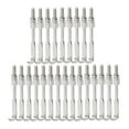 thumbnail image 1 of STARTIST 24 Pack Chrome Flat Banjo Hooks, Including Nuts for Modern Or Traditional Banjos, 1 of 9