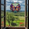 thumbnail image 6 of AatoeaX Unique Butterfly Window Decor: Vivid Colors, Transparent Acrylic, Hanging Art Panel for Home, Bohemian - Themed Spaces & Wall Accents, 6 of 6