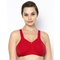 thumbnail image 6 of Curvy Couture Women's Plus Size Cotton Luxe Wireless Bra, 6 of 7