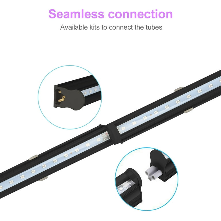 2 Lampade LED UV A Luce Nera 8W - Portatili, 385-400 Nm, Per Party, Fluorescenza E Decorazioni - Foto 2