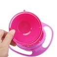 thumbnail image 5 of Doolland Magic Bowl 360 Degree Rotation Spill Resistant Gyro Bowl with Lid For Toddler Baby Kids Children, 5 of 10