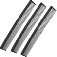 thumbnail image 1 of Paquete de 3 peines de corte de fibra de peluquero de carbono negro, peine de pelo de dientes finos, peines de peluquería, resistentes al calor, 1 of 5