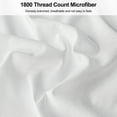 thumbnail image 3 of Lirex Microfiber Pillow Cases 20x26 Inches 2-Pack - White, Soft & Durable Bedding, 3 of 7