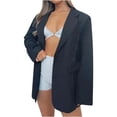 thumbnail image 1 of Chaqueta de Manga Larga Con Cuello Vuelto Para Mujer, Para Mujer Odeerbi  ODB-6, 1 of 8
