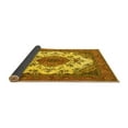 thumbnail image 2 of Ahgly Company Indoor Rectangle Medallion Yellow Traditional Area Rugs, 8' x 10', 2 of 4