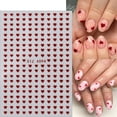 thumbnail image 4 of Calcomanías para Uñas KTAABTR 6 Hojas Diseño de Corazones para San Valentín, 4 of 7