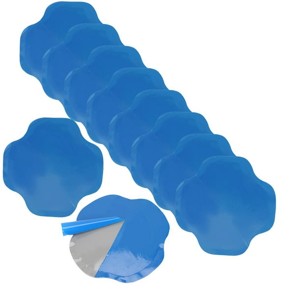10Pcs 128mm Car Natural Rubber Tire Tyre Puncture Repair Cold Rubber Tire Tyre Puncture Repair Cold Patch Tubeless Patches Patch Car Tech Film Patch Tubeless Patches Car Round