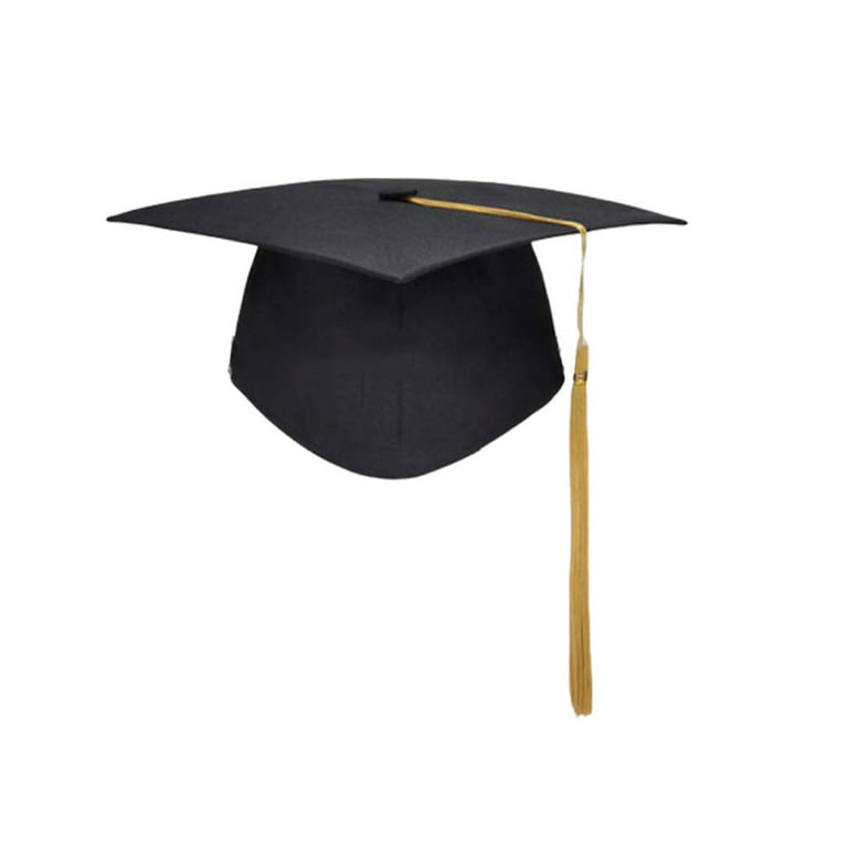 Graduation Caps with Tassels Graduation Ceremony Party Supplies Graduation  Hat Photo Props for Students (Yellow Tassels)