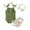 Green, variant on Dooleck Ribbed Baby Girl Clothes Strap Bodysuit Floral Bloomer Shorts Infant Outfit
