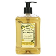 A La Maison Traditional French Milled Liquid Soap Honeysuckle - 16.9 fl oz