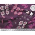 thumbnail image 2 of Soimoi Poly Georgette Fabric Artistic Flower Decor Fabric Printed Yard 52 Inch Wide, 2 of 3