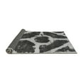 thumbnail image 2 of Ahgly Company Indoor Square Abstract Gray Modern Area Rugs, 3' Square, 2 of 4