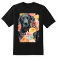 thumbnail image 2 of Plus Size Shirt for Women Black Tops for Women Short Sleeves Shirt for Women Dog T Shirt Crewneck Shirt for Women XL, 2 of 5