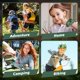 thumbnail image 3 of Walkie Talkies UPSIME Dino Kids recargables con alcance de 300 m, 3 of 7