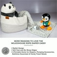 thumbnail image 3 of Baby Diaper Caddy, Portable Organizer For Changing Table, Nursery Essential Storage Basket Bin, Car Caddy For Baby Wipes, Basket for Gifting (Chess), 3 of 6