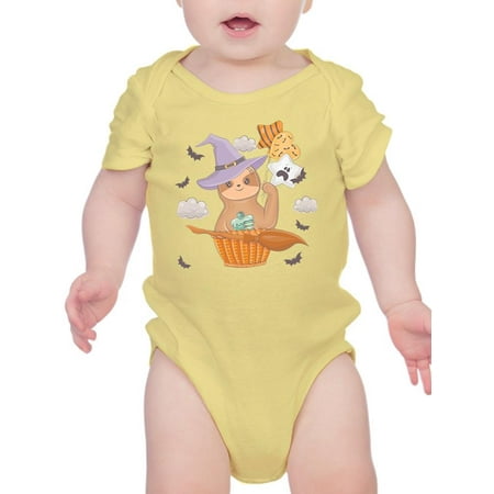 

Cute Sloth W Balloons. Bodysuit Infant -Image by Shutterstock 18 Months