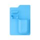 thumbnail image 1 of Soporte para cepillos de dientes para baño, soporte para cepillos de dientes de silicona, soporte para maquinilla de afeitar para ducha, adhesivo para colgar en la pared, cepillo de dientes, organizador de almacenamiento para baño con tecnología de agarre de silicona Ormromra CPB-DE-SSW150-2, 1 of 5