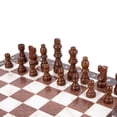 thumbnail image 4 of Tablero de Ajedrez Juego de ajedrez de madera plegable Juego de tablero de ajedrez magnético con alm CACAGOO Tablero de Ajedrez, 4 of 7