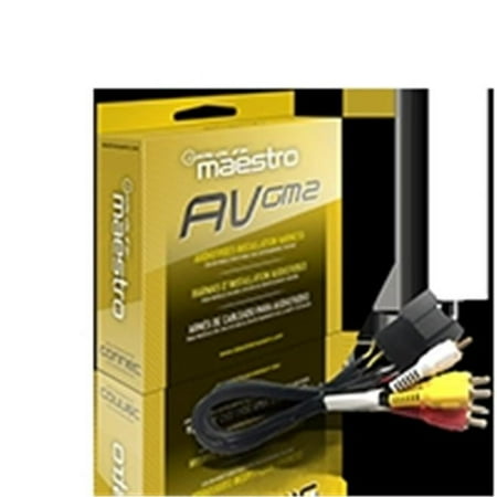 UPC: 0627780002422 | Maestro HRN-AV-GM2 Rear Seat Video Harne Harness for GM2 Vehicles