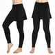 thumbnail image 1 of MKLEKYY Pantalones deportivos para mujer, falda informal, mallas, pantalones de tenis, culottes deportivos para Fitness, 1 of 4