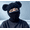 Bear Ear-black, variant on DOVACKA Y2K Knit Balaclava Face Mask with Bunny Ears & Horn, Cute Warm Winter Ski Scarf Beanie for Men Women, Versatile Halloween Costume Hat
