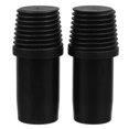 thumbnail image 1 of 2 Pcs Embout Fileté en Plastique Remplacement de Poignée de Poteau Adaptateur pour Balai Type Allemand, 1 of 8