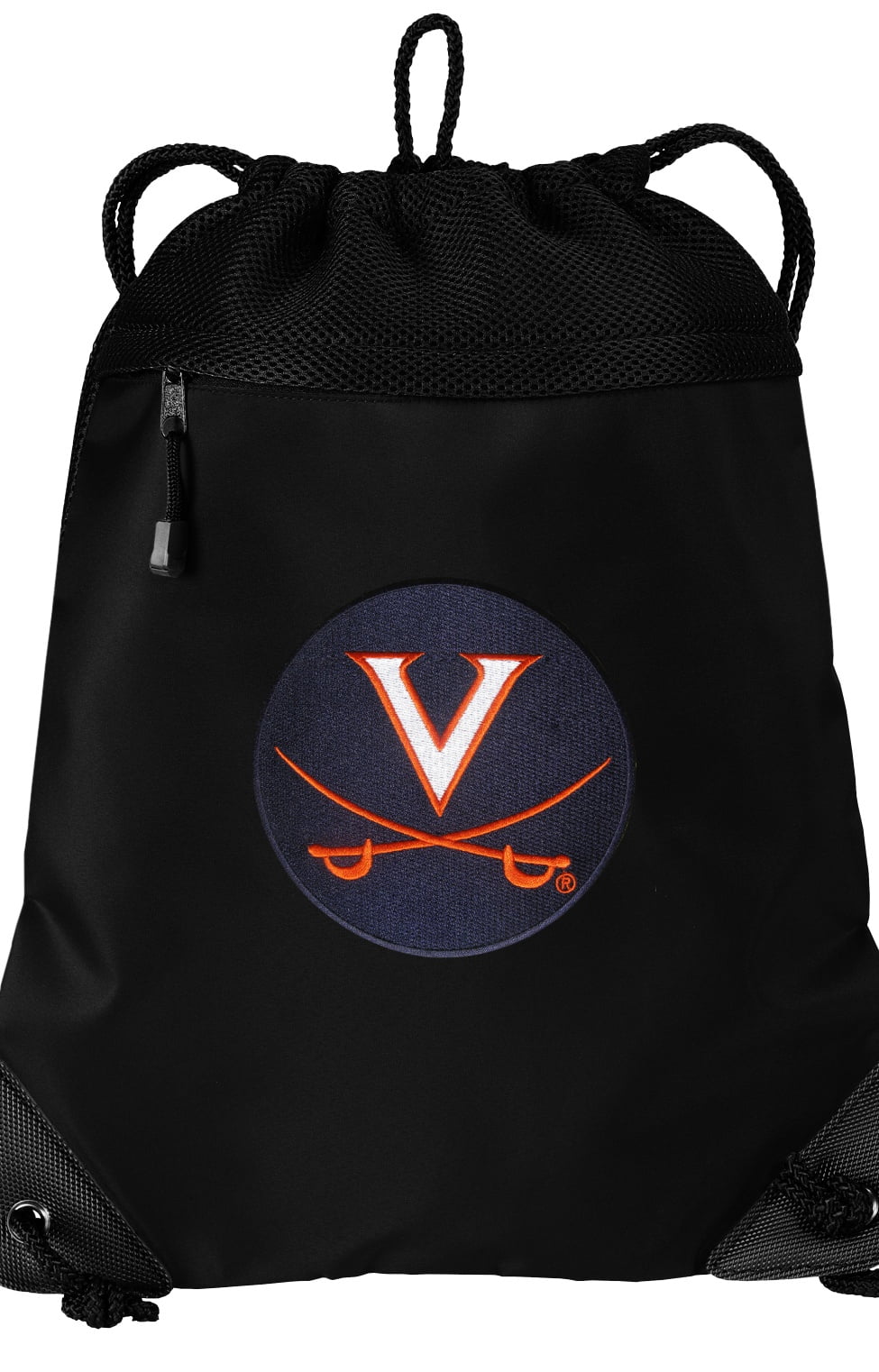 Unique MESH /& Microfiber Broad Bay Auburn University Drawstring Backpack Auburn Cinch Bag