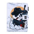 thumbnail image 3 of Samsung Galaxy Tab A 7.0 inch 2016 Tablet SM-T280/T285 Case, Dteck Cute Pattern PU Leather Flip Folio Stand Wallet Case Cover Built-in Card Slots, Panda, 3 of 7