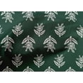 thumbnail image 4 of oneOone Cotton Poplin Fabric Leaves & Floral Block Print Fabric BTY 42 Inch Wide, 4 of 4
