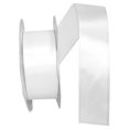 thumbnail image 1 of Reliant Ribbon 5150-030-09K 10.5 in. 50 Yards Single Face Satin Ribbon, White, 1 of 1