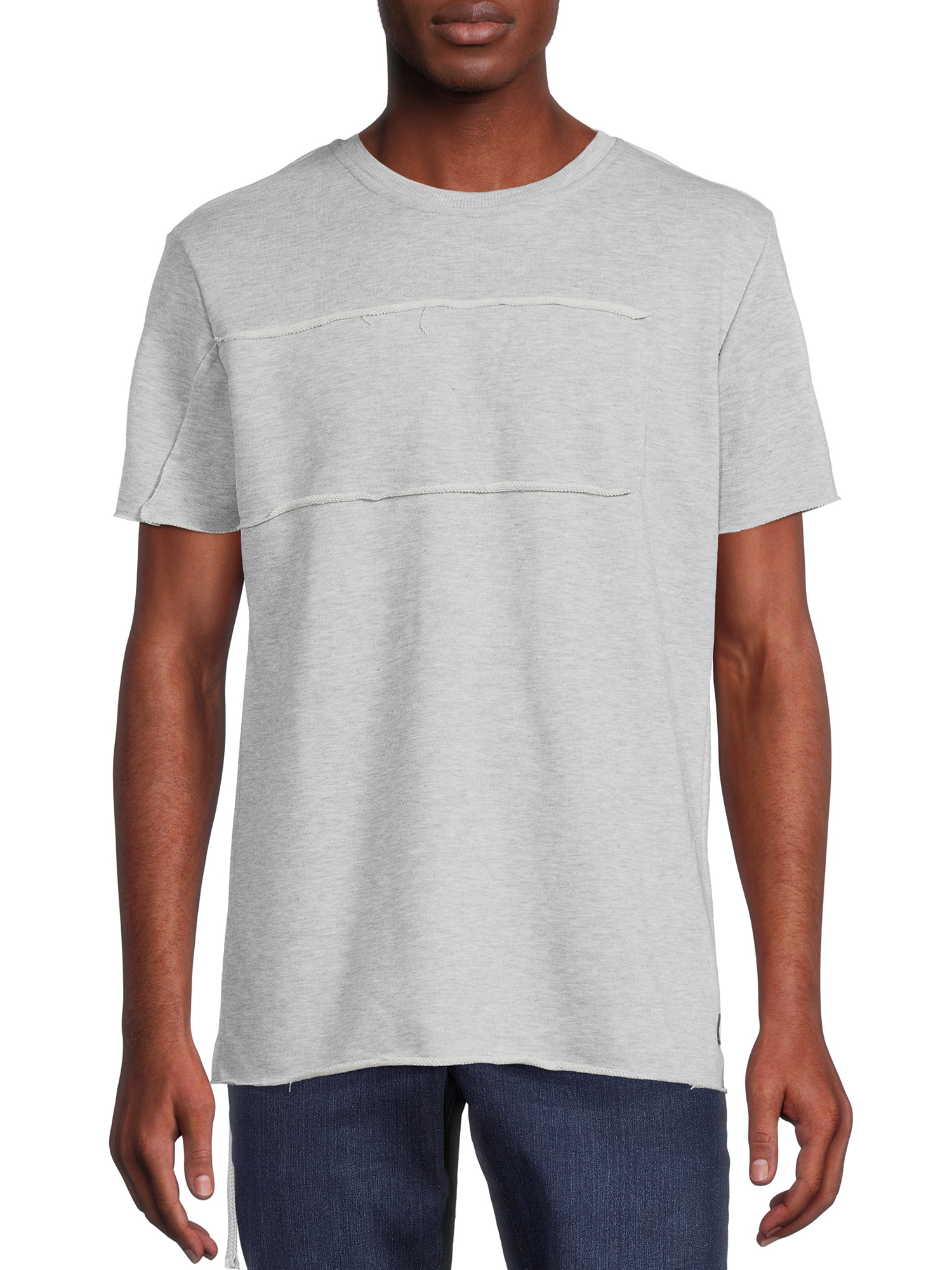 American Stitch Men's French Terry T-Shirt with Short Sleeves, Sizes S-2XL