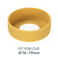 thumbnail image 2 of Chendee 76-79Mm Diameter Water Bottle Bottom Sleeve Cover Boot Silicone Anti Slip,Yellow, 2 of 9