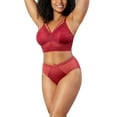 thumbnail image 4 of PARFAIT Women's Mia Lace Wire-Free Lace Bralette Rio Red - 32H, 4 of 6