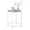 White, variant on Round End Table Gold Side Table Nightstand with Metal Frame Coffee Table for Living Room Bedroom Gold