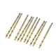 thumbnail image 1 of 23mm flauta larga de 1,8 mm Diámetro de eje recto metal Helix Torsión Taladro de Metal 10pcs, 1 of 1