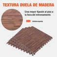 thumbnail image 4 of Piso Para Gimnasio Altera Tipo Madera Tatami 60x60 4pz Cafe Oscuro, 4 of 5