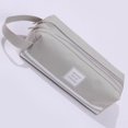 thumbnail image 1 of Bolsa de papelería portátil Bolsa de lápices de doble capa de tela Oxford con doble tirador Bolsa de lápices con cremallera portátil para estudiantes de primaria y secundaria de gran capacidad, 1 of 6