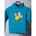 thumbnail image 3 of Happy Bee Flying Hoodie Toddler -Image by Shutterstock,  2 Toddler, 3 of 4