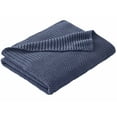 thumbnail image 3 of Better Homes and Gardens, Chunky Knit Indigo Throw, Cotton-Blend, 50"x60", 2.3 lb, All Ages, 3 of 5