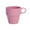 Pink, variant on Eespoir Household Plastic Heat-insulating Mug, Anti-scald Hot Drink Mug, Non-slip Handle Coffee Cup, For Tea, Coffee, Soup, Office Use, Microwave Safe, Easy to Hold(Green)