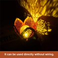 thumbnail image 3 of Luces Solares Al Aire Libre Retro Metal Hollow Flower Light Garden Solar Flower Light Para Yard Patio Party Cateissary VI011546-00, 3 of 6