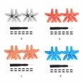 thumbnail image 2 of Hélices Cateissary coloridas de 4 Uds cuchillas pequeñas 2925S de plástico duradero Accesorios para drones aéreos Gris, 2 of 6