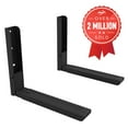 thumbnail image 6 of AVF EM60B-a Microwave Wall Mount Bracket, Black Metal, 6 of 8