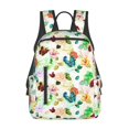 thumbnail image 1 of Balery Floral Vintage Mochila Ligera para Hombres y Mujeres – Resistente y Impermeable, Ideal para la Escuela, el Trabajo, los Viajes y el Uso Diario, 1 of 7